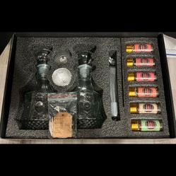 Wish Waver Alcohol Infusion Kit With 14 Natural Botanicals & 2 Glass Decanters