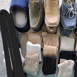 Men's shoes 9.5-10 plus a bonus EACH read description