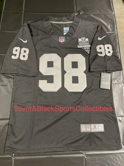 MEN'S LAS VEGAS RAIDERS STITCHED JERSEY SIZES S-6XL