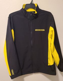 XL Oregon Collegiate Jacket- Water Resistant,  Wind Repellent