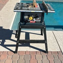RYOBI 10” Table Saw