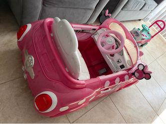 Minnie Mouse car for kids
