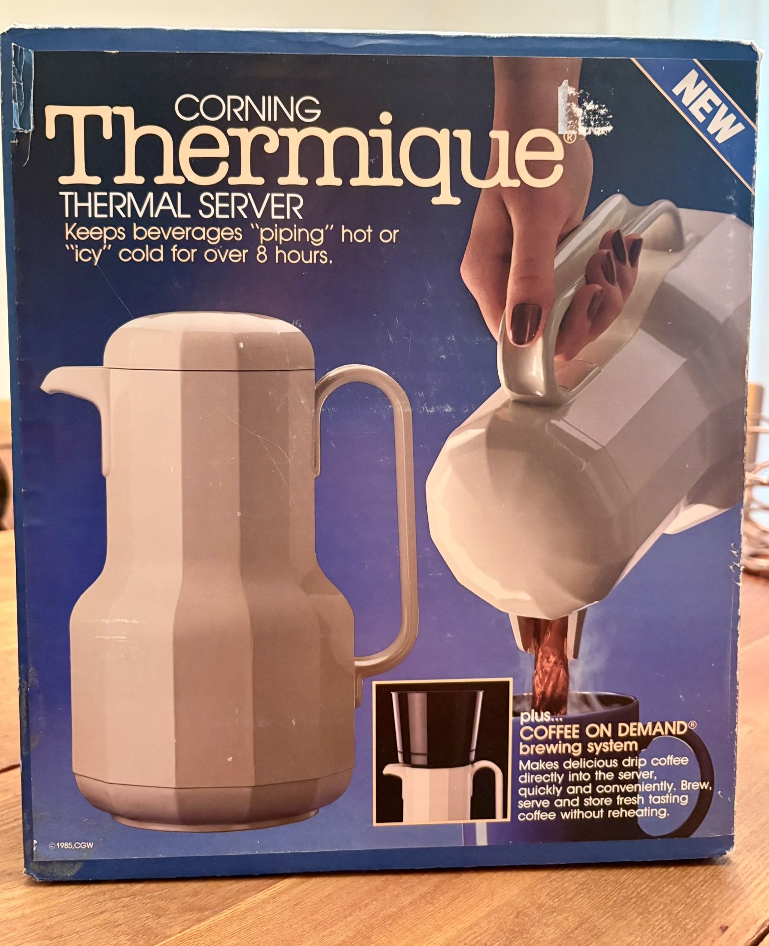 Corning Thermique Thermos/Thermal Coffee Brewer & Server