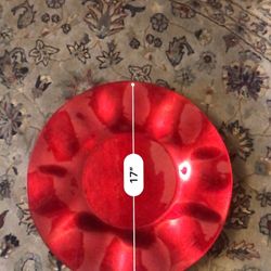 Glass Decore Plate 