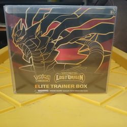 Pokemon Lost Origin Elite Trainer Box Sealed with Protector
