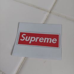 Supreme Sticker