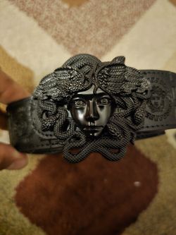Versace Medusa Belt  Mens Size 36