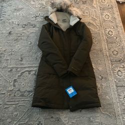 Columbia Women’s Down Parka – Omni-Heat, Faux Fur Hood, Brand New