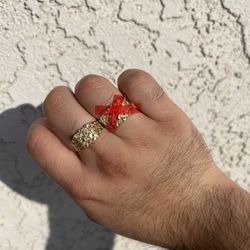 10k Gold Nugget Ring