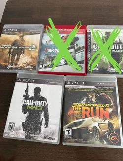 PS3 lot ($10 each)