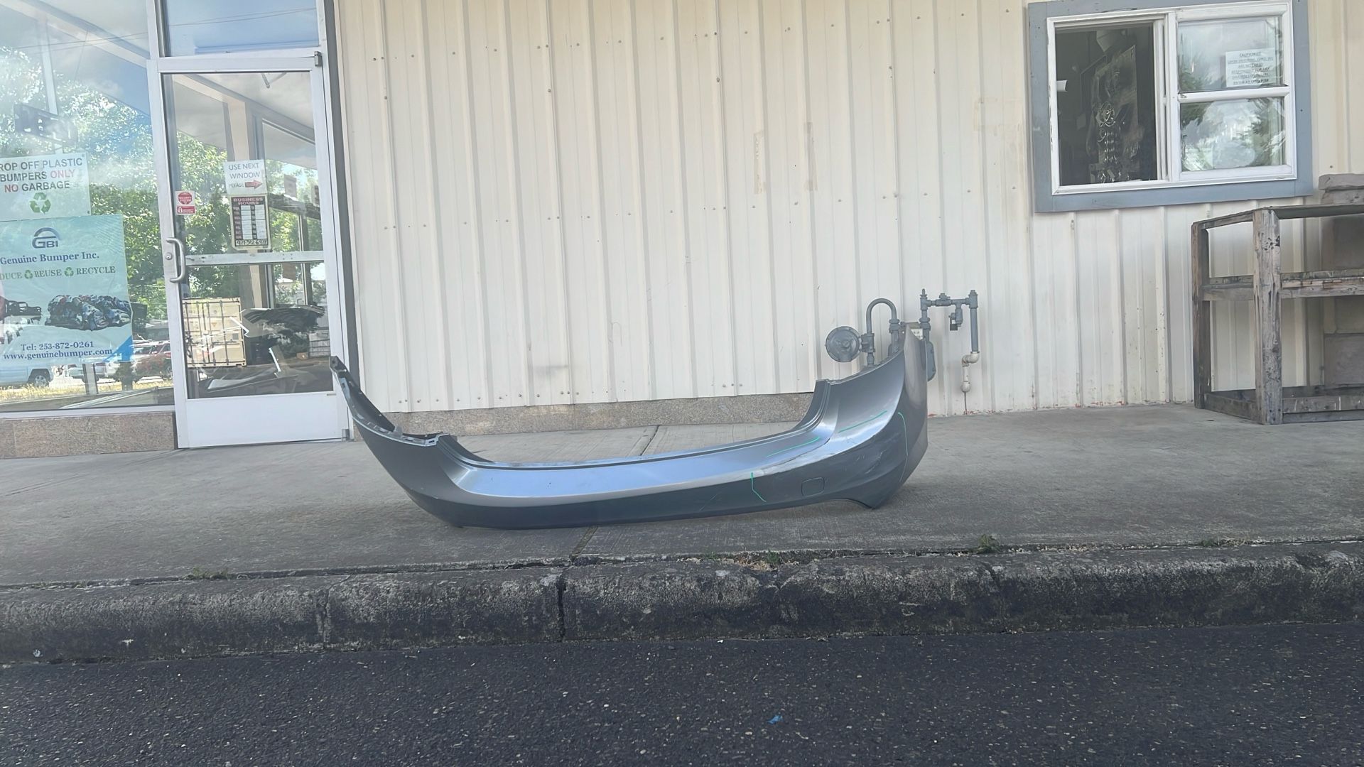 2011 To 2018 Volvo S60 Rear Bumper #B589 VO1100 167