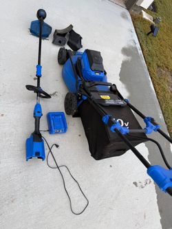 Kobalt lawn mower trimmer charger