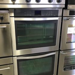 Whirlpool 30”wide Double Wall Electric Oven In Stainless Steel 