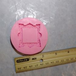 Silicon Mold For Fondant Or Chocolate $7