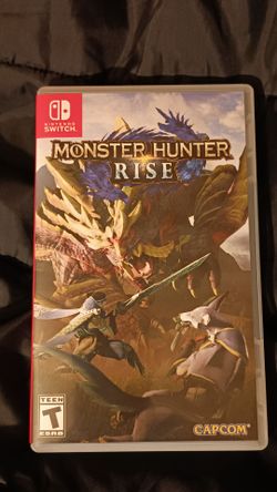 Monster Hunter RISE .. Nintendo switch game