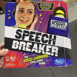 Speech Breaker Voice-Jamming Challenge Game by Hasbro