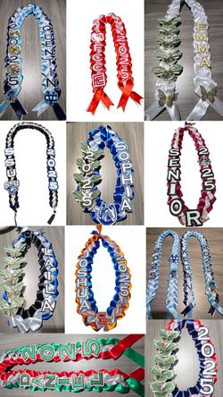 Custom Graduation Leis