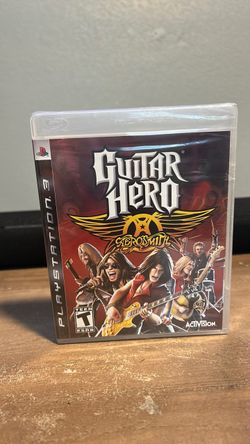 PS3 guitar hero Aerosmith