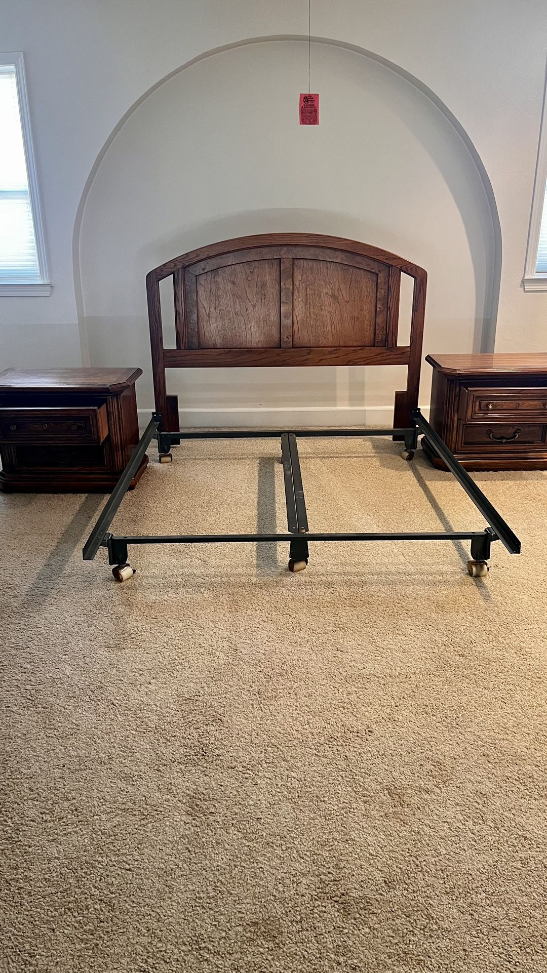 Queen Size Frame With 2 Night Stands