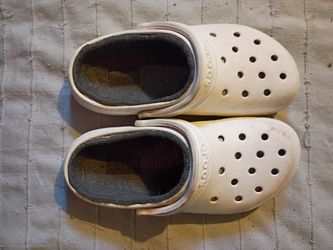 White Crocs