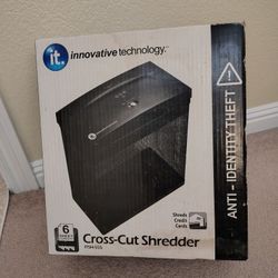 Cross-Cut Paper Shredder NEW