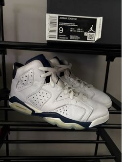 6.5 youth military blue Jordans