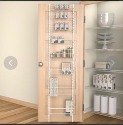 Over the door wire organizer