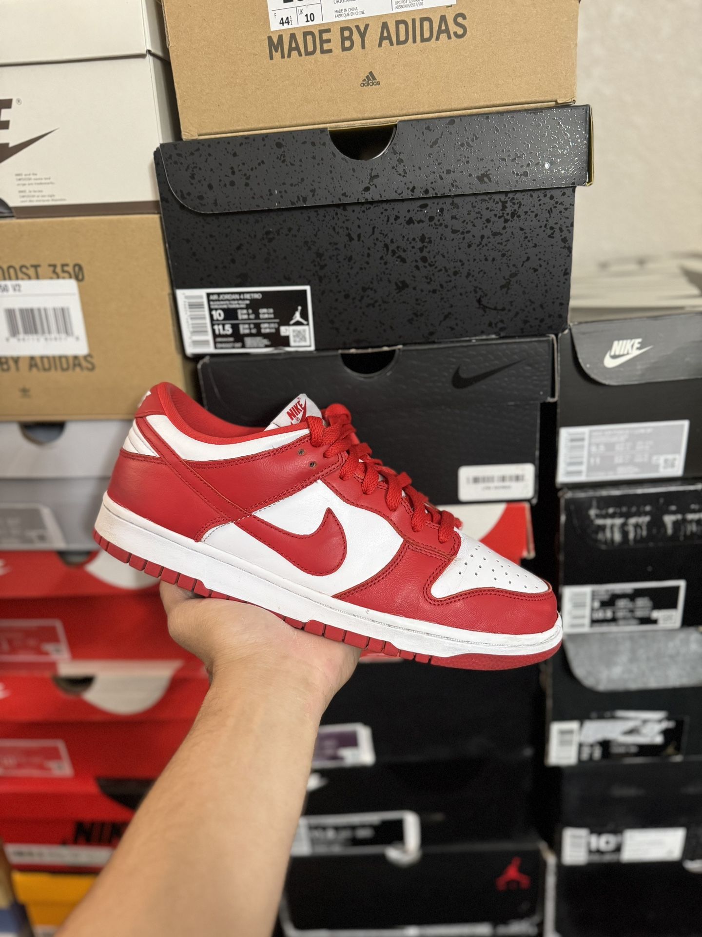 Nike Dunk Low St John's size 10 USED But Clean