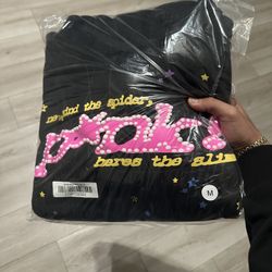 Black Sp5der Hoodie 