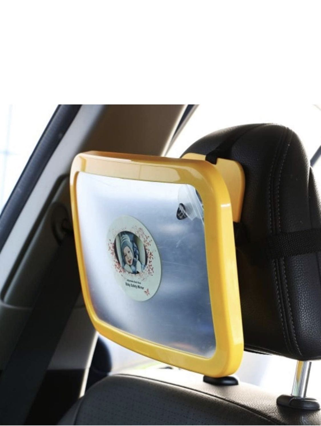 Used Baby Mirror for Car Clear View of Infant Safe Secure Shatterproof Baby Mirror for Rear Facing Infant Car Seat