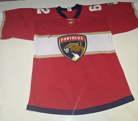 Athletic knick Panthers Red Jersey Men's S Used, Sliazas 62