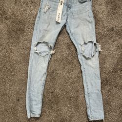 blue jean purple jeans 