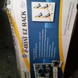 EZ rack for canoes kayaks fits 2++ OVER $330 IN STORES