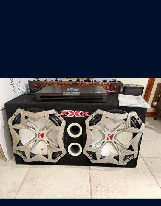Kicker 15 Cvr Amplifier 2600 Watt