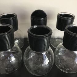 6 Vintage Hottle/Coffee Carafes