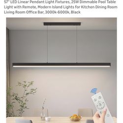 57 Inch LED Light fixture Brand New In Box 