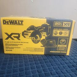 DEWALT 20V XR CORDLESS 3-IN CUT-OFF TOOL ( TOOL ONLY  )