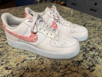 Nike Air Force 1 Low Pink Paisley Sneakers