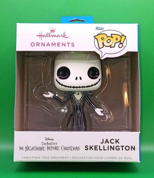 Hallmark Funko Pop! The Nightmare Before Christmas Jack Skellington Ornament