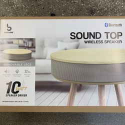 Sound Top Bluetooth Speaker Removable Legs