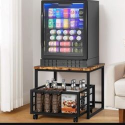 Mini Fridge Cart/Stand NEW FACTORY SEALED 