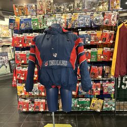 Vintage Starter Cleveland Indians MLB Pullover Coat Size XL