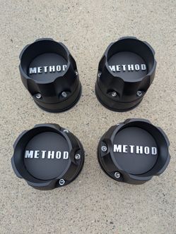 Method Race Wheels Center Caps – Set of 4 – Black