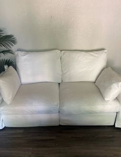 Modern White Couch