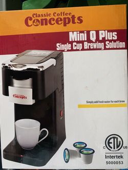 Classic Coffee Concepts Mini Q Plus Single Cup Brewer