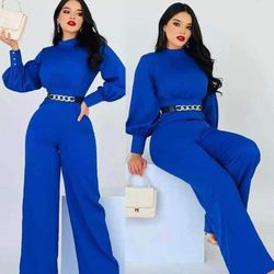 New Women's Jumpsuit And Belt Available In Size Small And Medium 