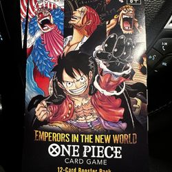 One Piece OP09 Sleeved Booster Pack Emperors in the New World 