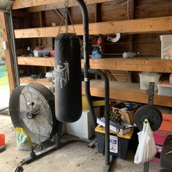 Punching Bag And Stand