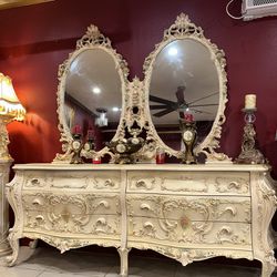 Italian Dresser, Mirror