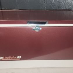 Vintage Coleman 80 Quart Cooler